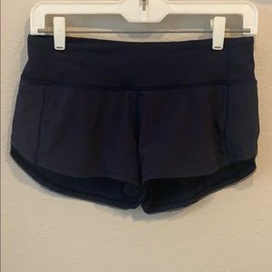Lulu lemon Navy Blue Speed Short